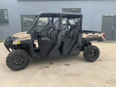 2025 Polaris® Ranger Crew XP 1000 Waterfowl EditionTASK TO TRAIL VERSATILITY BUILT TO WORK AND PLAY...