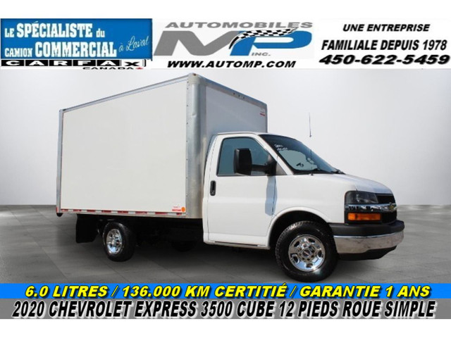2020 Chevrolet Express CUBE 12 PIEDS ROUE SIMPLE / 6.0 LITRES /  in Cars & Trucks in Laval / North Shore