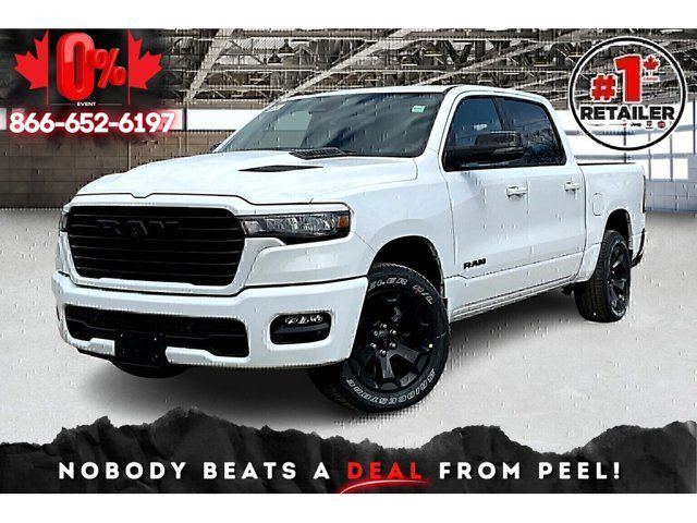 2025 Ram 1500 SPORT CREW Nav Surround Camera Sport Hood in Cars & Trucks in Mississauga / Peel Region