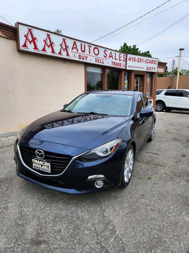 2015 Mazda Mazda3 4dr HB Sport 6SPD Manual GT Leather Sunroof in Cars & Trucks in City of Toronto