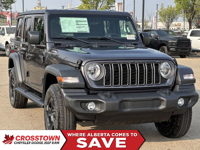 2025 Jeep Wrangler Sport | 12.3 Inch Touchscreen | Apple CarPlay in Cars & Trucks in Edmonton
