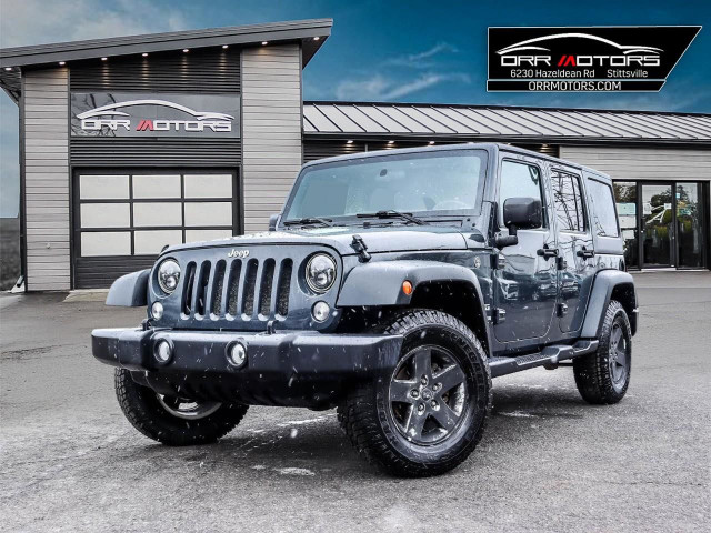 2017 Jeep Wrangler Unlimited Sport MANUAL TRANSMISSION, SPORT... in Cars & Trucks in Ottawa