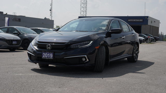 2019 Honda Civic Sedan Touring | One Owner! | Leather in Cars & Trucks in Guelph - Image 3