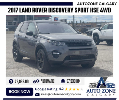 2017 Land Rover DISCOVERY SPORT HSE 4WD | $271.00/bi-weekly