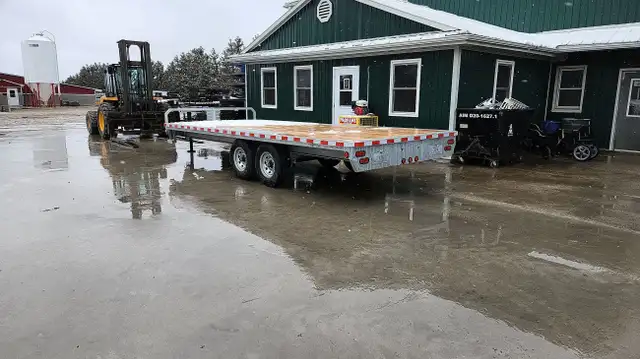 2025 Canadian Mennonite Built Galvanized Deckover Trailer 9,990  in Cargo & Utility Trailers in London - Image 3
