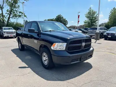 2022 Ram 1500 Classic Tradesman Diamond Black Crystal Pearlcoat Pentastar 3.6L V6 VVT 8-Speed Automa...