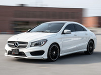2015 Mercedes Benz CLA 250 White Exterior On Black Interior comes with Navigation, Panoramic Sunroof... (image 1)