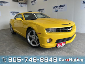 2010 Chevrolet Camaro 2SS | LEATHER | SUNROOF | CHROME RIMS | ONLY 39KM!