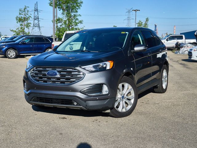 2022 Ford Edge Titanium | LEATHER SEATS | NAVI | PANO-ROOF in Cars & Trucks in Edmonton