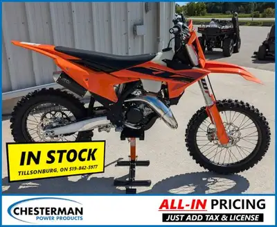 Welcome to Chesterman Power Products. Advertised Cash Price INCLUDES all dealer fees but EXCLUDES HS...