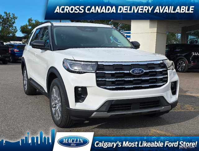 2025 Ford Explorer ACTIVE | COMFORT PKG | PANO ROOF | REMOTE STA in Cars & Trucks in Calgary