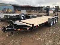 Miska 10 Ton Tri-axle Float Trailer