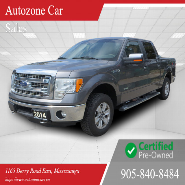 2014 Ford F-150 4x4 SuperCrew Styleside 5.5 ft. box 145 in. WB in Cars & Trucks in Mississauga / Peel Region