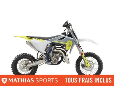 Concessionnaire des véhicules neufs et d'occasion. Motocross Husqvarna TC 65 2023 Pour la première f...