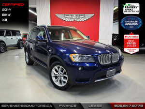 2014 BMW X3 X3/X-Drive/Certified