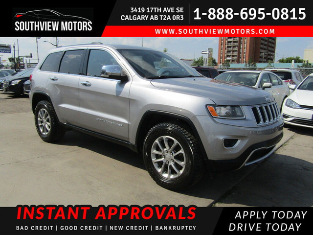  2016 Jeep Grand Cherokee LIMITED 4WD B.CAM/S.ROOF/H.SEATS & WHE in Cars & Trucks in Calgary