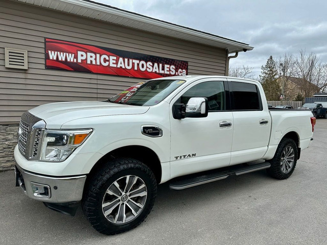  2017 Nissan Titan SL - HEATED LEATHER - NAV - CAM - REMOTE in Cars & Trucks in Fredericton