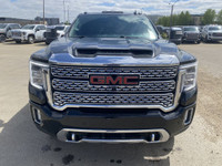 Forged to tackle the mightiest of tasks, the 2022 GMC Sierra 3500HD Denali, with its Ebony Twilight... (image 2)