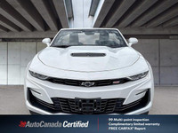 Recent Arrival! White 2022 Chevrolet Camaro SS 2SS RWD 10-Speed Automatic 6.2L V8 | Apple CarPlay, C... (image 1)