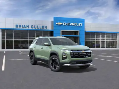 Get ready to hit the road with the 2026 Chevrolet Equinox AWD LT, showcasing a stunning green exteri...