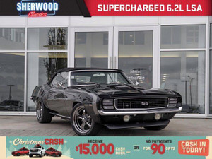 1969 Chevrolet Camaro SS/RS Supercharged 6.2L LSA 5 Speed