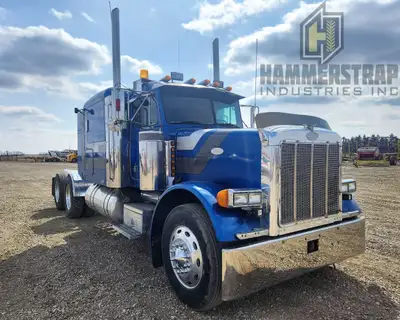 PETERBILT 379 Sleeper Semi Truck w/ CAT Power Cat 3406B 6 cylinder diesel engine Engine brake Eaton...
