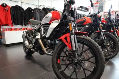 2024 Ducati Scrambler Icon Red FUTURE COMES IN COLORS The next generation of Scrambler Ducati is her...