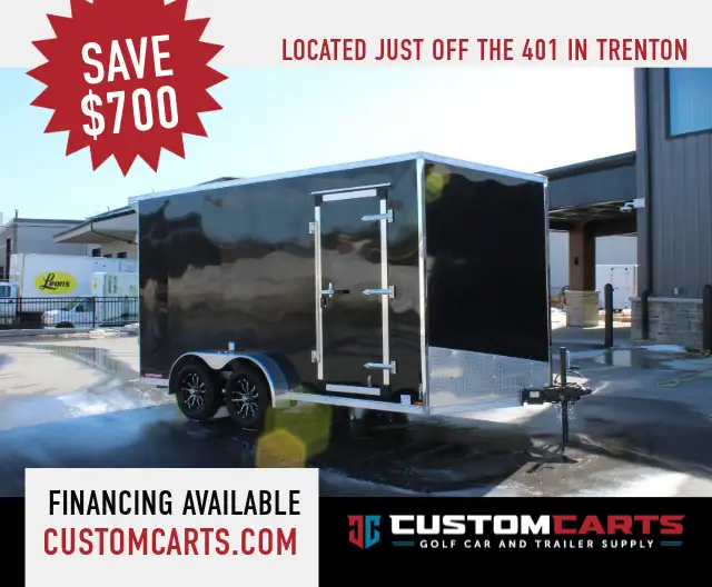 2025 HAULIN HLAFT714TA2 7x14 Enclosed Trailer in Cargo & Utility Trailers in Trenton - Image 2