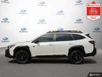 New Price! Crystal White 2024 Subaru Outback Wilderness AWD Lineartronic CVT 2.4L DOHC APPLE CAR PLA... (image 1)