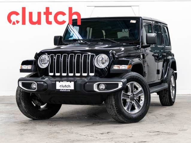 2021 Jeep Wrangler Unlimited Sahara 4X4 w/ Apple CarPlay & Andro in Cars & Trucks in Ottawa