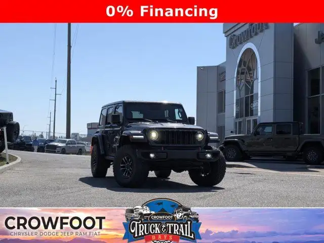 2025 Jeep Wrangler Rubicon X - 35 A/T TIRES - BEADLOCK RIMS dans Autos et camions dans Calgary - Image 2