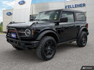 2021 Ford Bronco II Black Diamond 2 Door Manual | One Owner | Hard Top | Brush Guard | FordPass Connect |