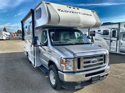 Embark on your next journey with the Adventurer 19RD Class C Motorhome. This gas-powered motorhome c...