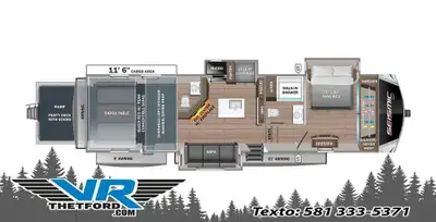VR Thetford 2025 JAYCO Seismic 405 Contactez nos conseillers par téléphone courriel ou texto ! Nous...