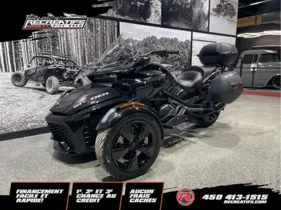 2022 Can-Am SPYDER F3 VALISES ET COFFRE!! 2022 CAN-AM SPYDER F3 SE6 EN EXCELLENT ETAT ! BAS KILOMÉTR...