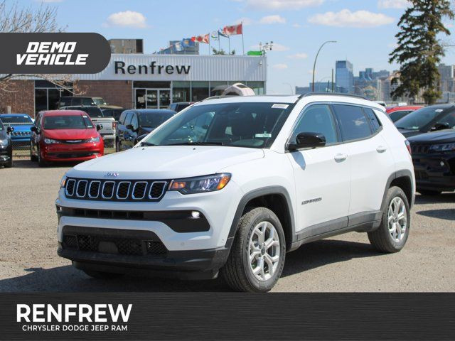 2025 Jeep Compass North 4x4, Pano Sunroof, 360 Camera, Wireless in Cars & Trucks in Calgary