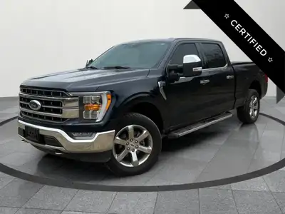 Get ready to elevate your drive with this 2021 Ford F-150 Lariat, where toughness meets premium comf...