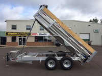 2024 Thor 80 X 14' ALUMINUM DUMP TRAILER with 8' ALUMINUM RAMPS