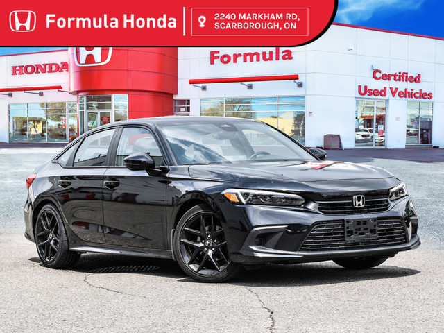 2022 Honda Civic Sport CPO | MOONROOF | CARPLAY | CAMERA| ALLOY in Cars & Trucks in City of Toronto