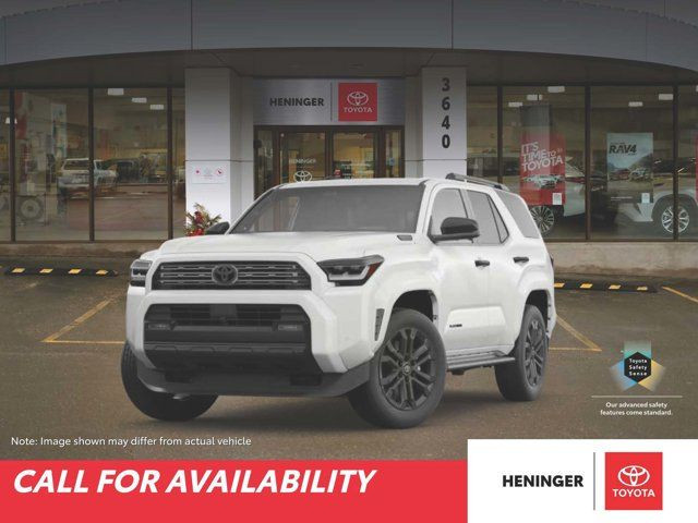 2025 Toyota 4Runner Hybrid Platinum with Fixed Running Board in Cars & Trucks in Calgary