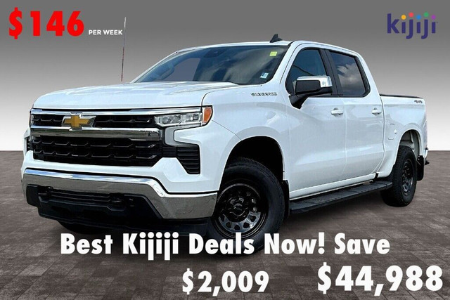 2023 Chevrolet Silverado 1500 4wd Crewcab Lt in Cars & Trucks in Edmonton