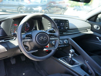 This 2022 Hyundai Elantra Essential boasts a sleek Cyber Grey exterior and a practical black cloth i... (image 8)