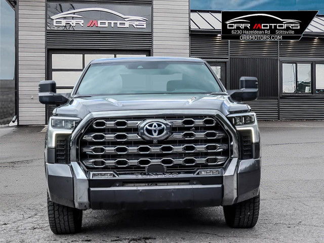 2022 Toyota Tundra Hybrid Platinum 3.5L i-FORCE MAX Hybrid V6... in Cars & Trucks in Ottawa - Image 2