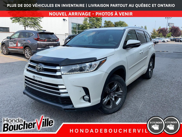 2017 Toyota Highlander Limited 7 PASSAGER, CUIR BRUN, TOIT OUVRA in Cars & Trucks in Longueuil / South Shore - Image 3