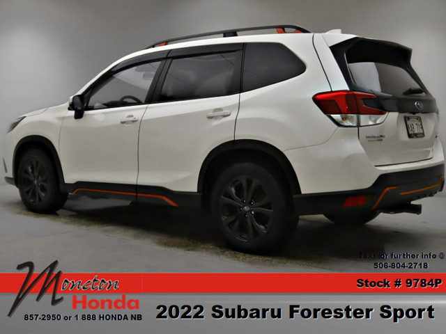  2022 Subaru Forester Sport in Cars & Trucks in Moncton - Image 3