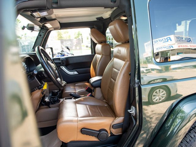 2012 Jeep Wrangler Sahara 2dr 4x4, 6-Spd Manual, Heated Tan in Cars & Trucks in Calgary - Image 2