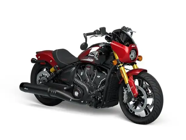 2025 Indian Motorcycle 101 Scout Sunset Red Metallic with Graphi in Street, Cruisers & Choppers in Oakville / Halton Region - Image 6