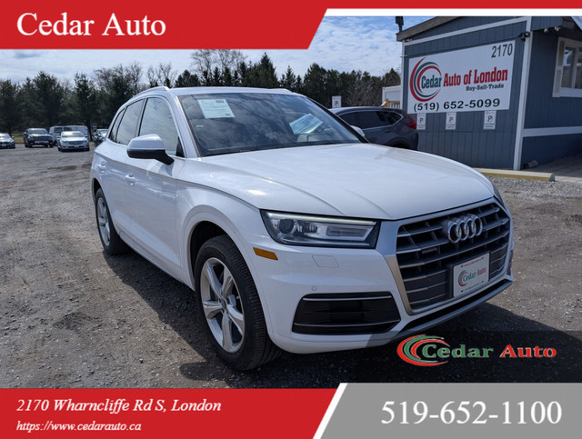 2018 Audi Q5 2 YEAR POWERTRAIN WARRANTY | quattro Progressiv | L in Cars & Trucks in London - Image 4
