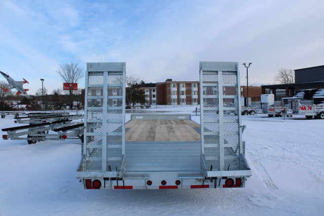 2024 N & N RHIJR204G21K 20+4 Flat Deck Trailer in Cargo & Utility Trailers in Trenton - Image 4