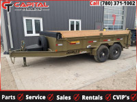 2025 Double A Trailers 83in. x 14FT Tandem Axle Dump Trailer (14